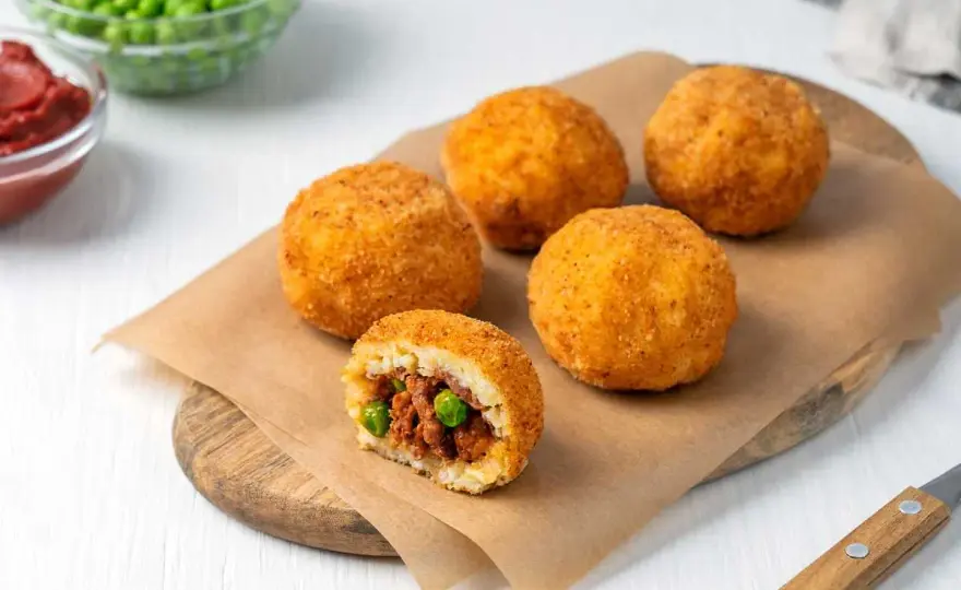 Arancini perfectos - Secretos para que queden crujientes