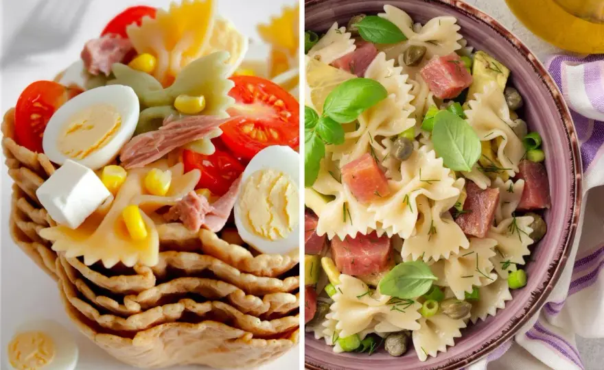 Ensalada de pasta perfecta - Fresca, sabrosa y fácil