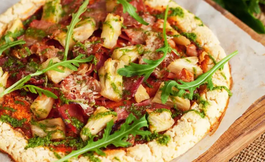 Masa de pizza sin gluten crujiente y fácil de preparar